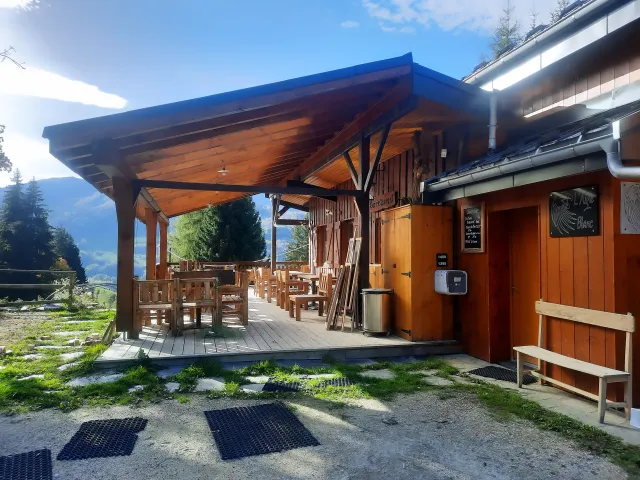 L'Aigle Blanc Terrasse